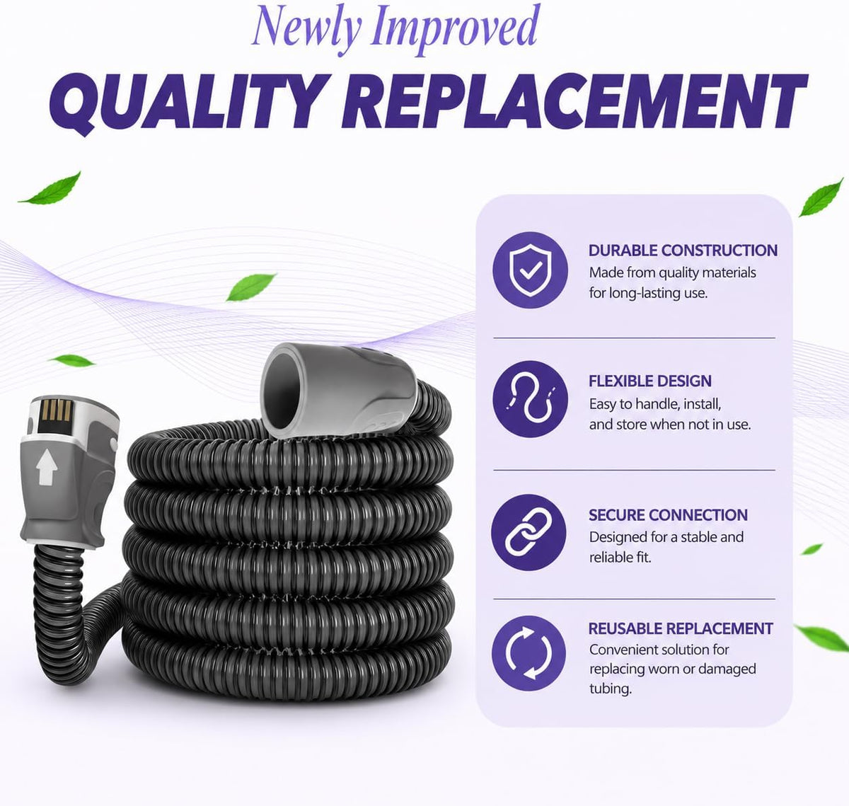 Airsense 11 Tubing Premium Replacement 11 Tube 11 Hose Compatible Reusable Supplies (Advanced)